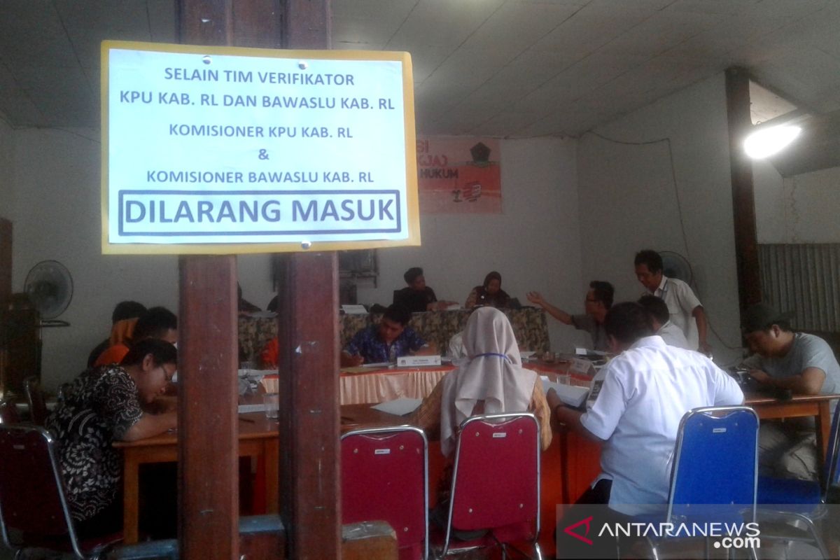 KPU Rejang Lebong verifikasi berkas bakal calon perseorangan