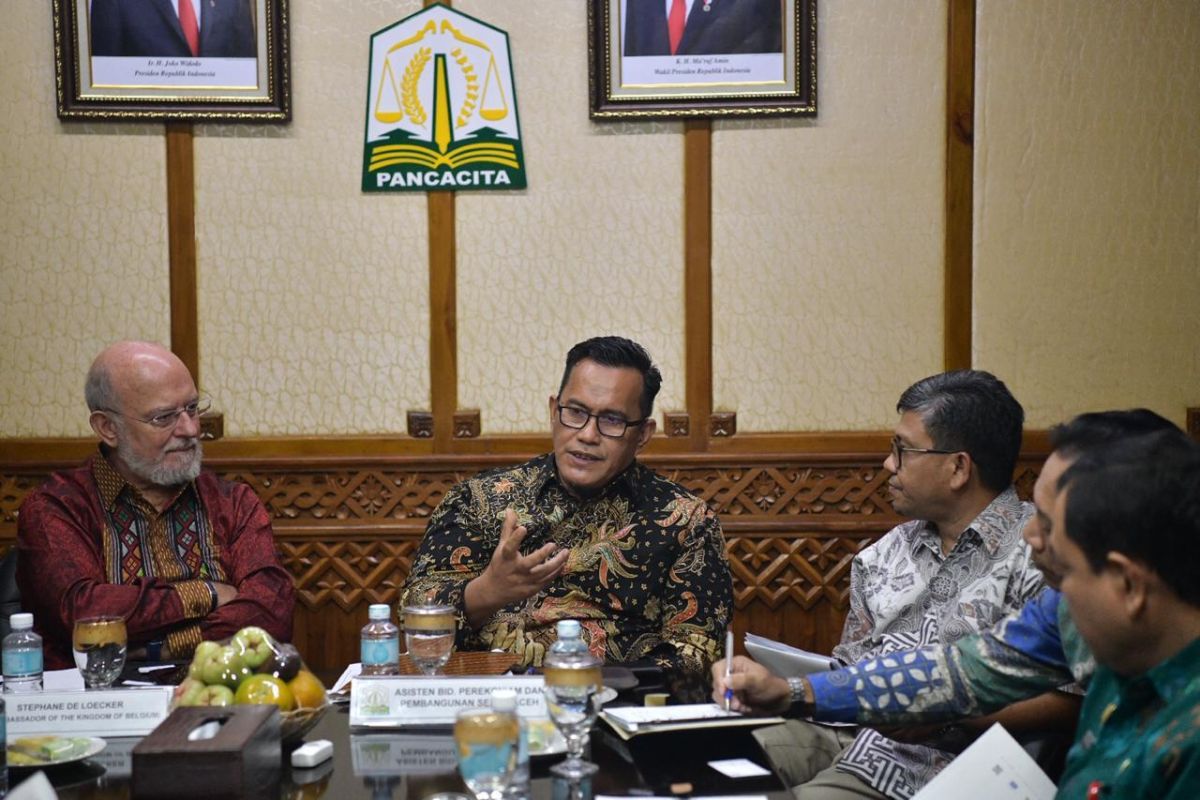 Duta Besar Belgia tertarik promosikan Aceh