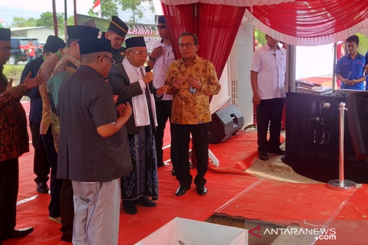 Wakil Presiden tandai awal pembangunan Pesantren An-Nawawi Tanara