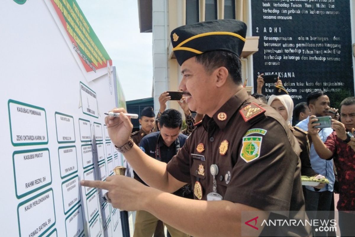 Kejari Pariaman siap wujudkan Wilayah Birokrasi Bersih Melayani