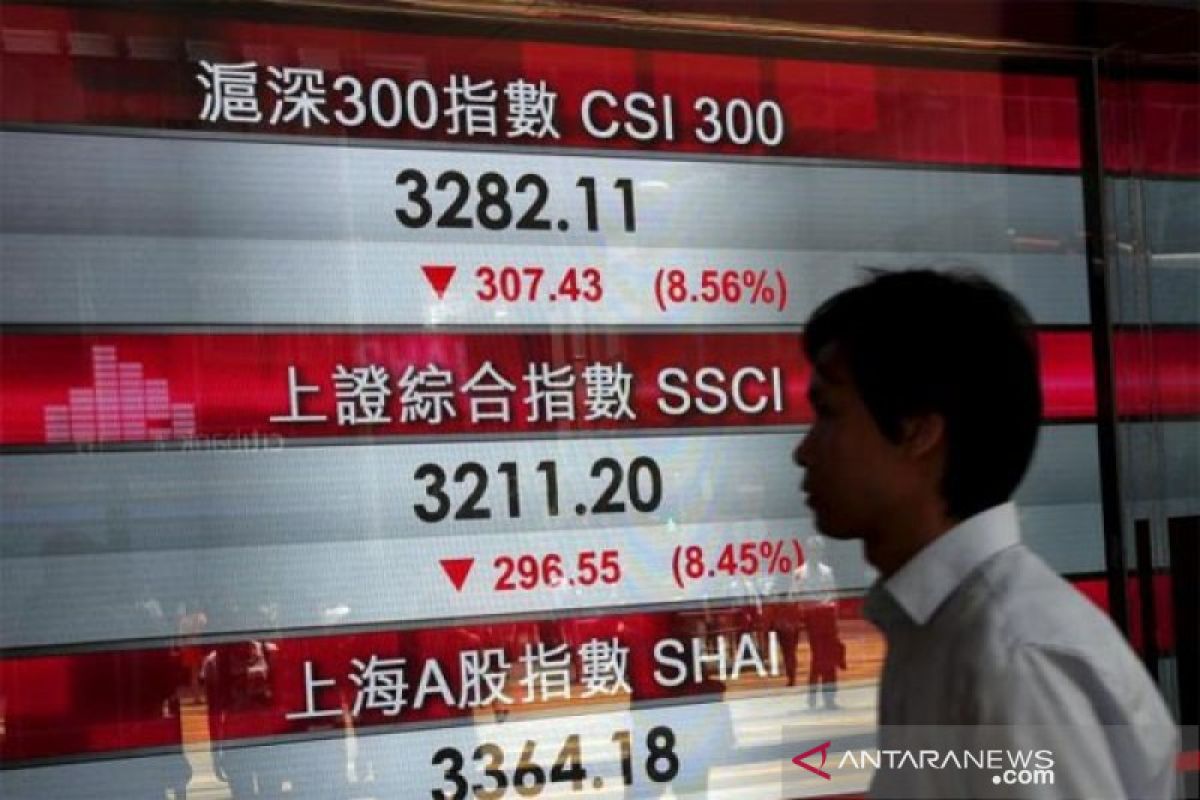 Bursa Hong Kong dibuka anjlok, Indeks Hang Seng jatuh 529,56 poin