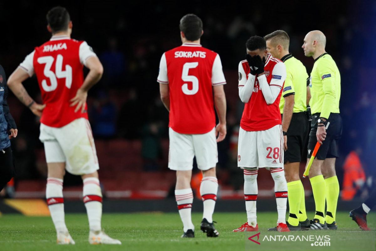 Pemain Arsenal dikarantina terkait corona, laga vs Man City resmi ditunda