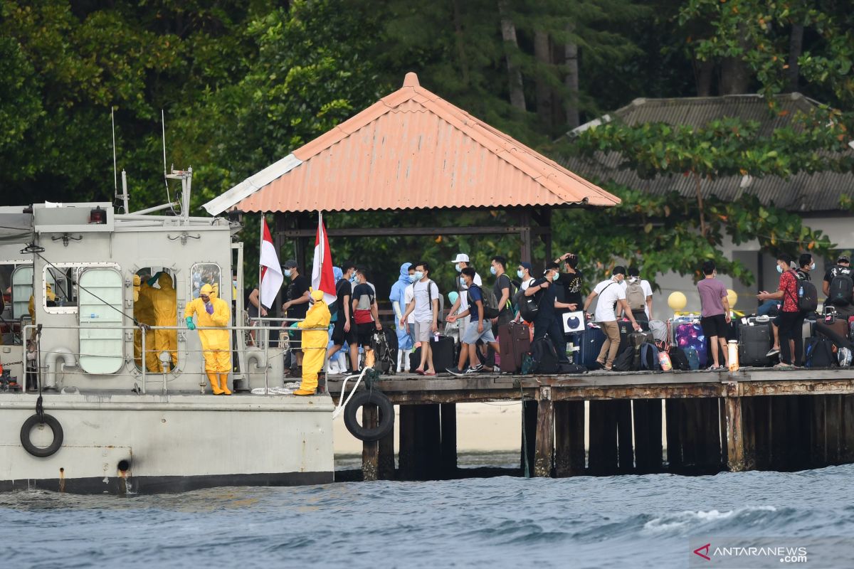 69 orang pekerja Kapal Diamond Princess akan diobservasi di Pulau Sebaru