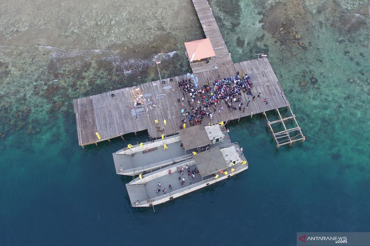 188 Indonesians start their 14-day quarantine in Sebaru Kecil Island