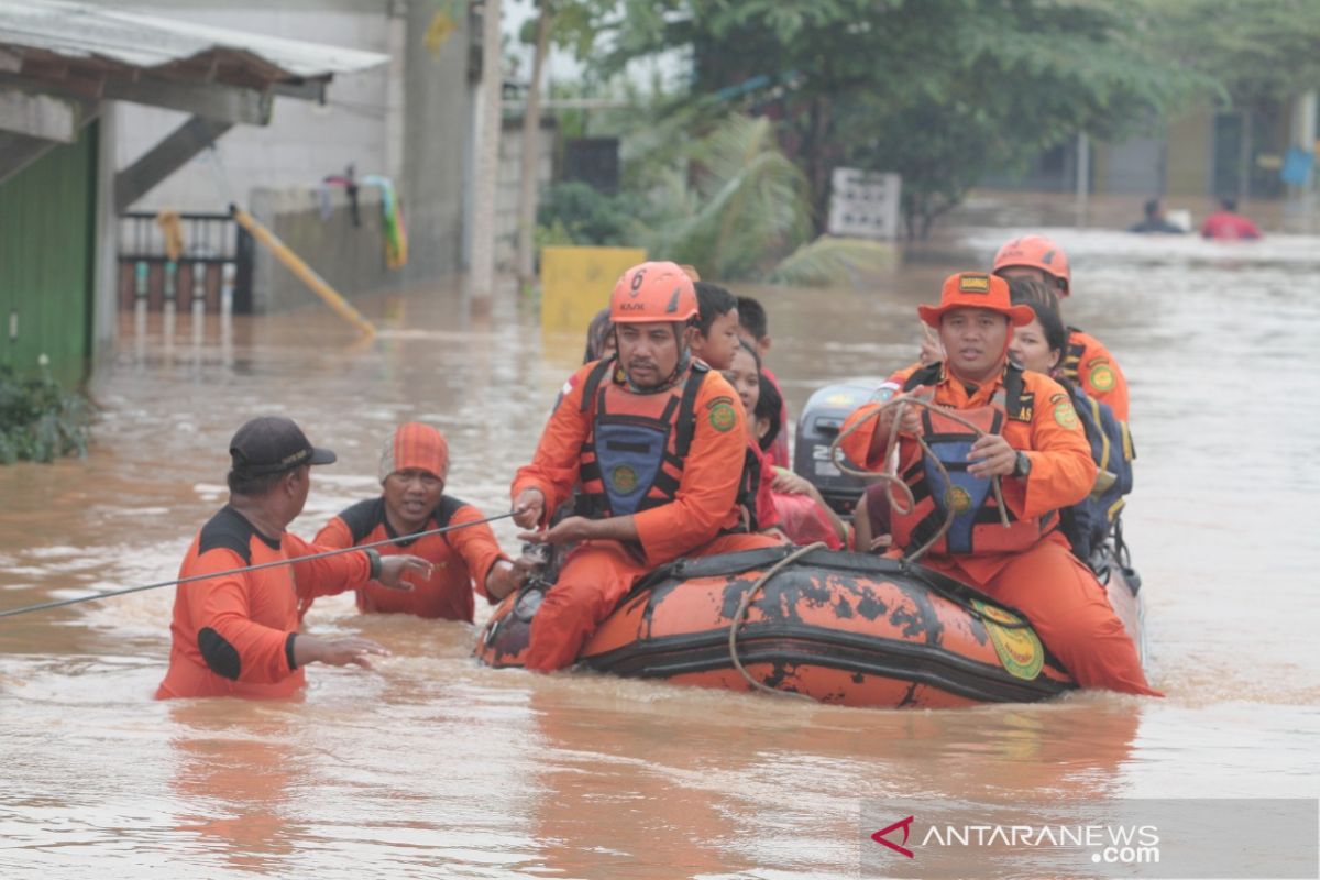 Banjir di Karawang sudah mulai surut