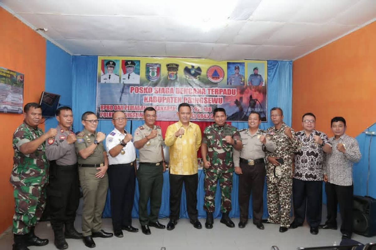 Wabup Pringsewu pimpin apel siaga bencana