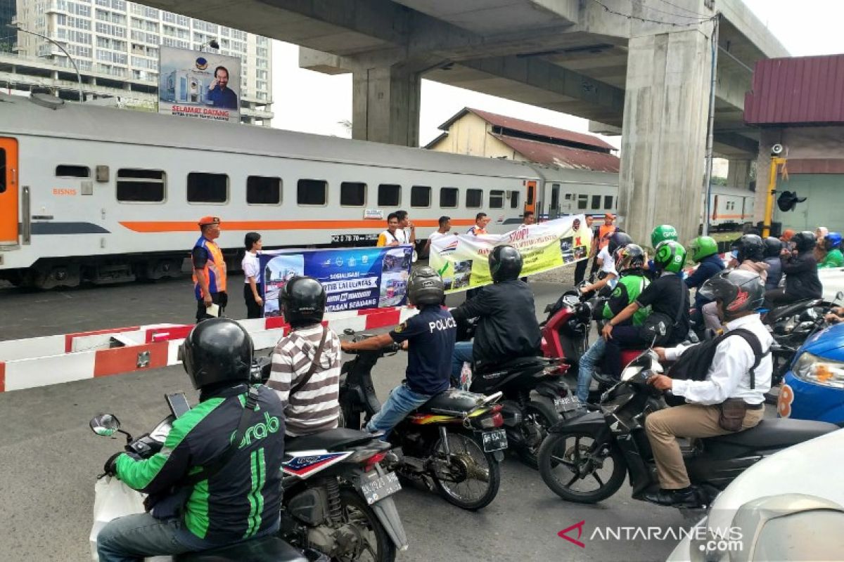 Kecelakaan di perlintasan kereta api di Sumut capai 18 kasus
