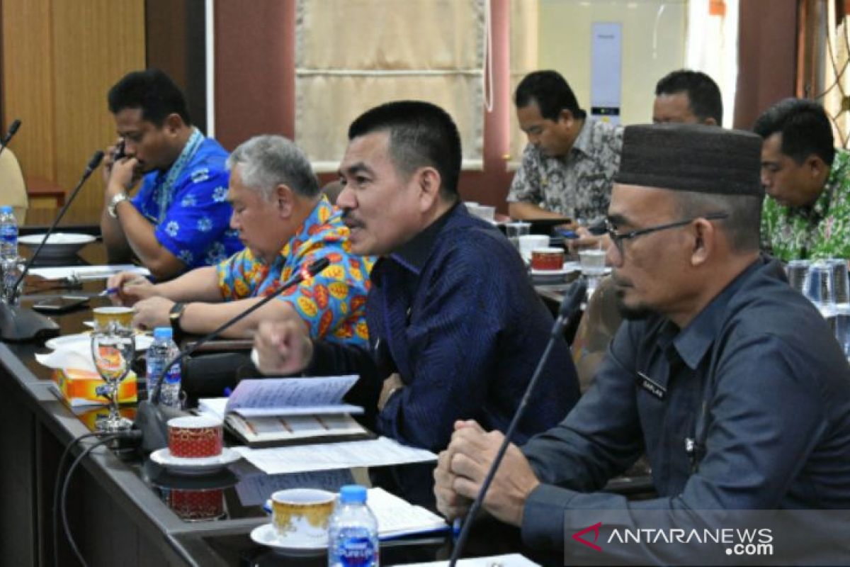 Sekda hadiri rapat badan musyawarah DPRD Babel