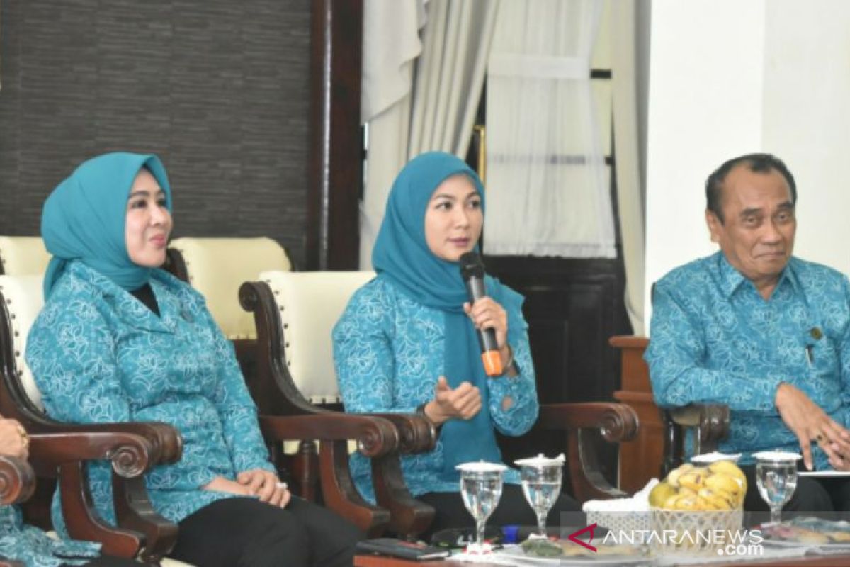 Melati Erzaldi Ingin Babel dapat masukan dari TP PKK Pusat