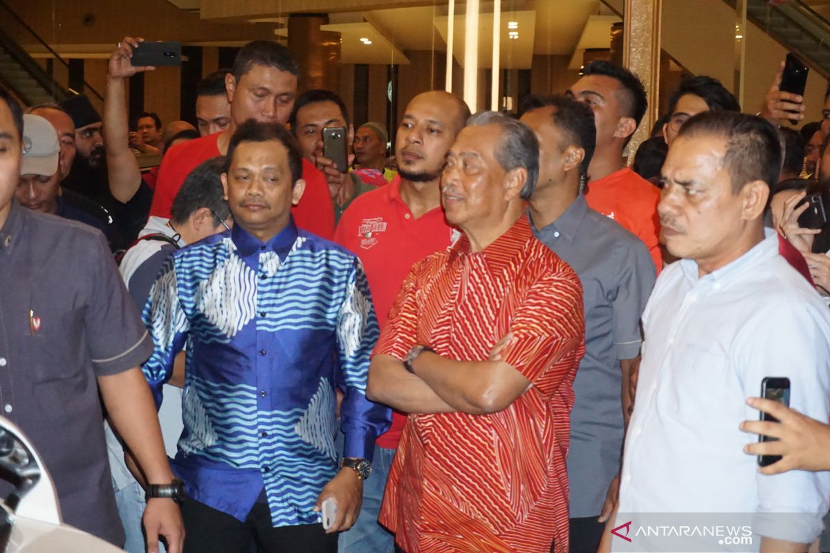 Mahathir Mohamad melakukan pertemuan dengan pengurus Bersatu