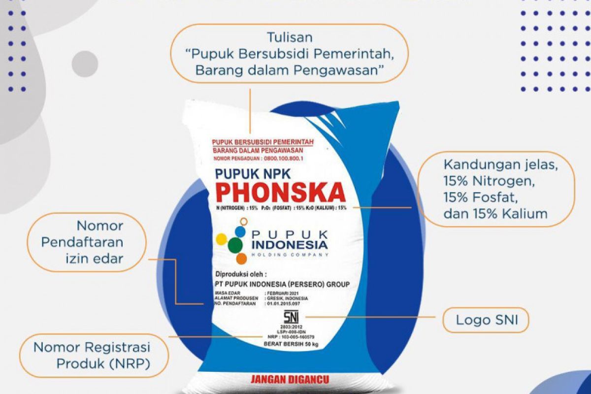 Waspadai pupuk palsu, Pupuk Indonesia minta petani cermati kemasan