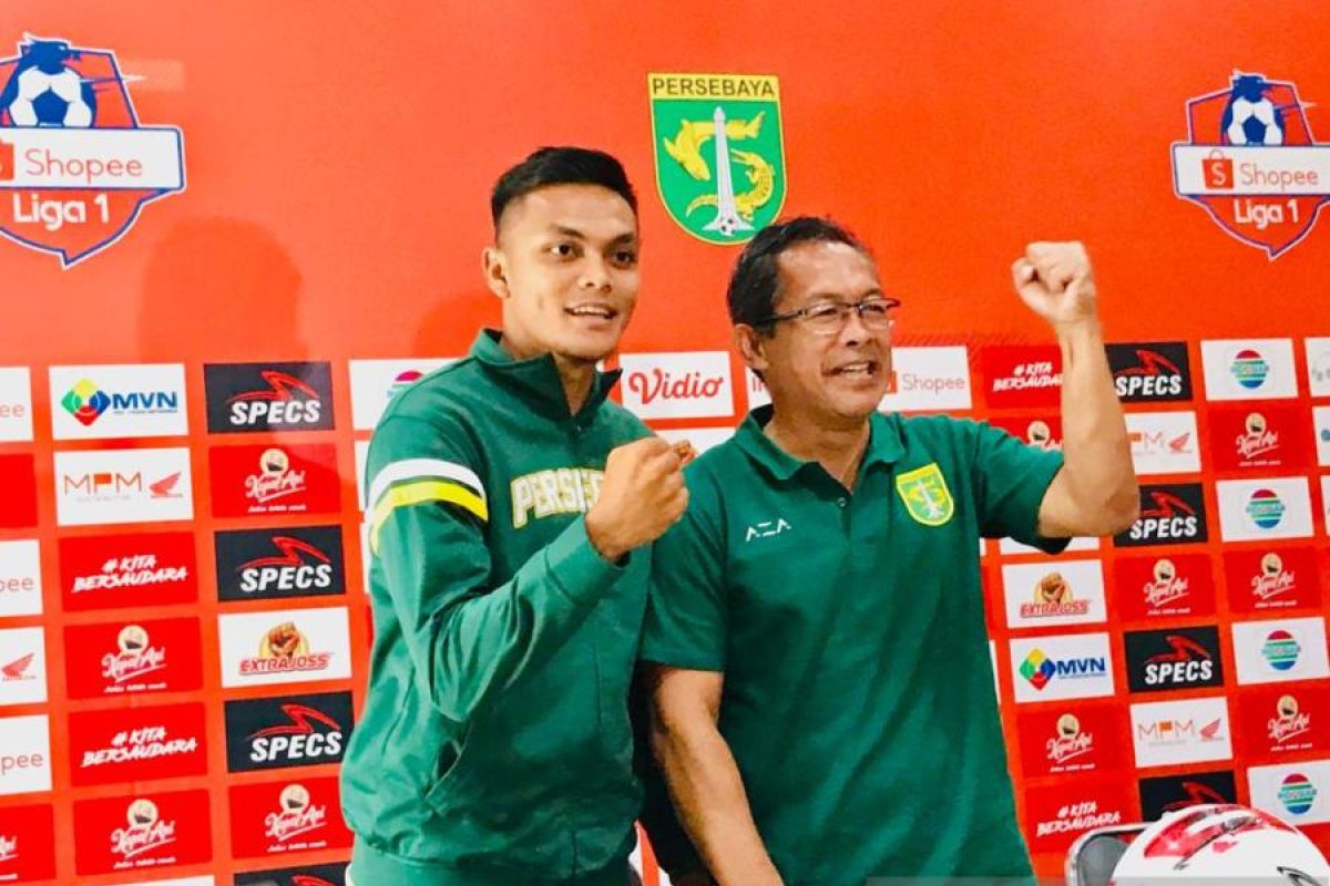 Pelatih Persebaya ingatkan pemain tak remehkan Persik Kediri yang berstatus tim promosi