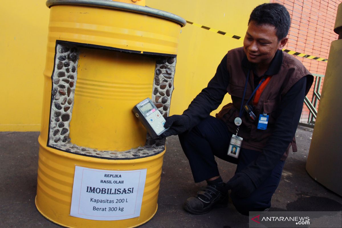 Batan simpan 906 drum limbah radioaktif dari Perumahan Batan Indah