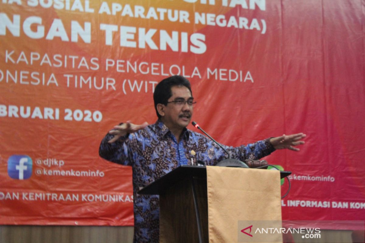 Kemkominfo: Medsos kanal menyampaikan keberhasilan program pemerintah