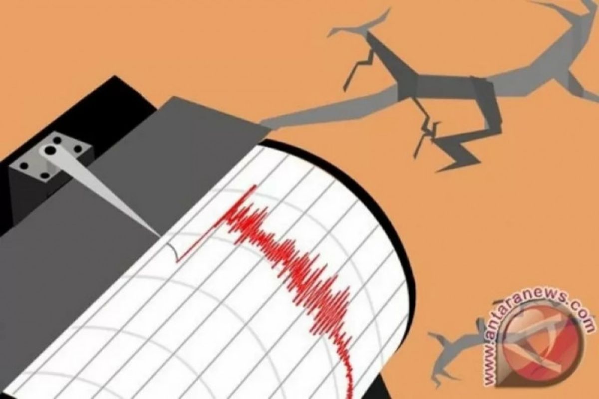 Gempa magnitudo 5,7  di Tahuna Sulawesi Utara