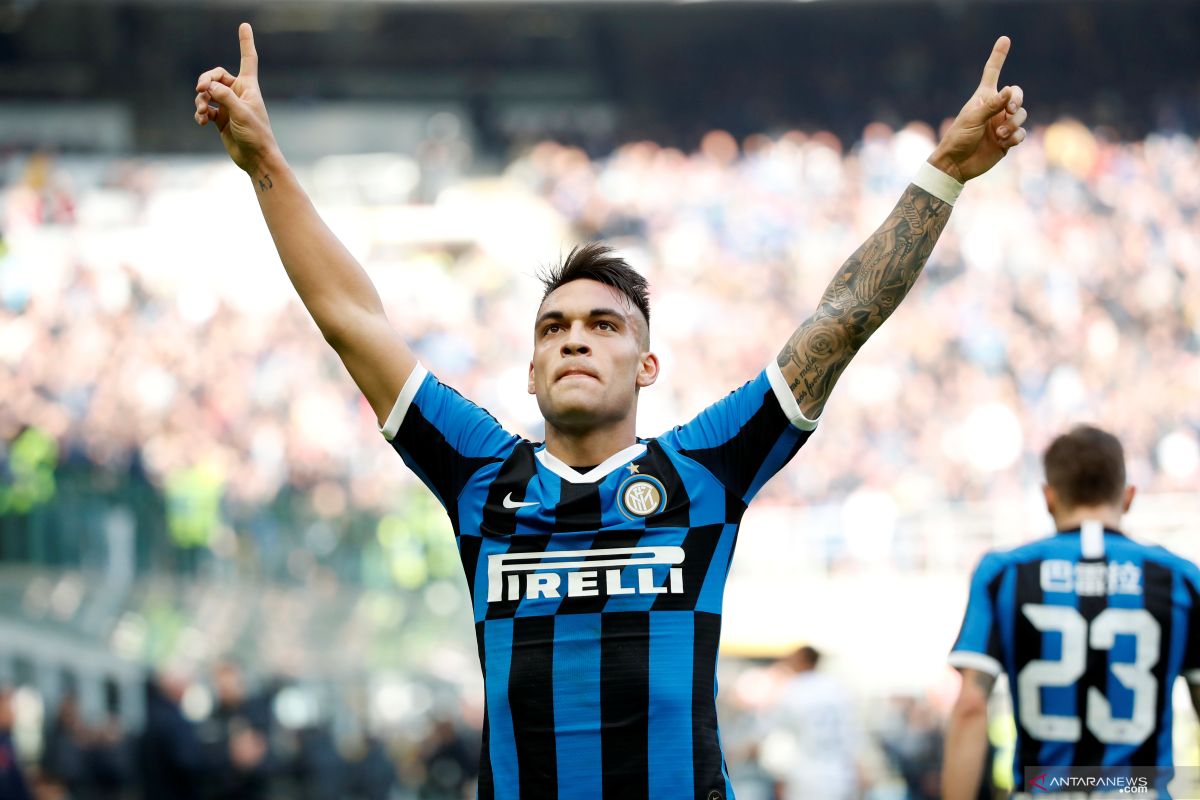Lautaro Martinez ke Barcelona? Zanetti: Lautaro Martinez masih bahagia di Inter