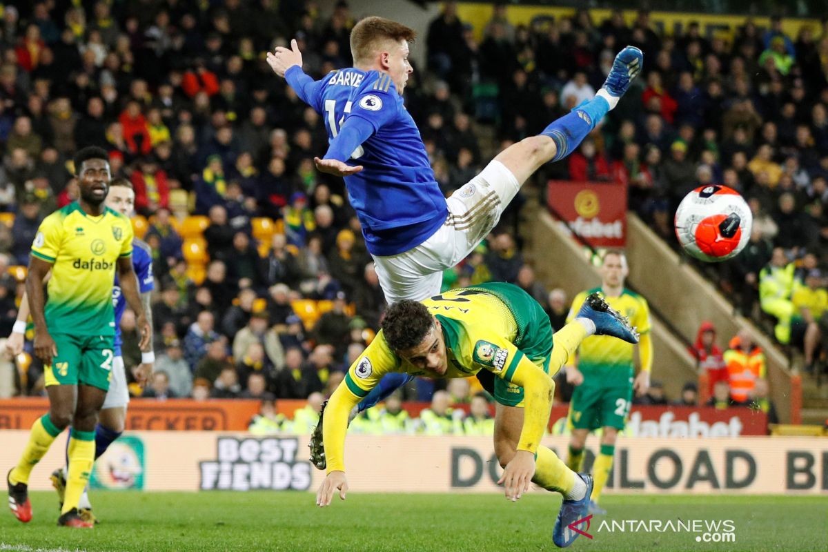 Leicester ditaklukkan tim juri kunci Norwich 0-1