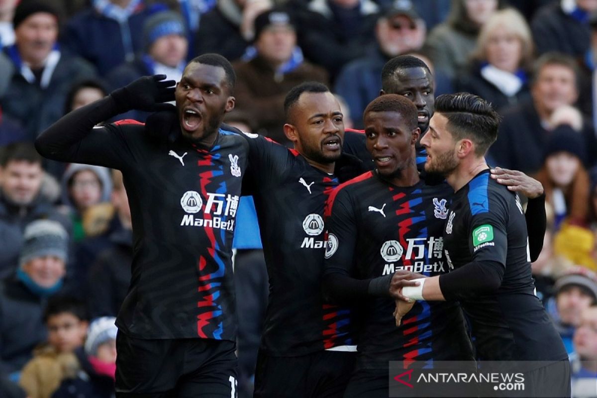 Gol tunggal Jordan Ayew antar Palace kalahkan Brighton di kandang