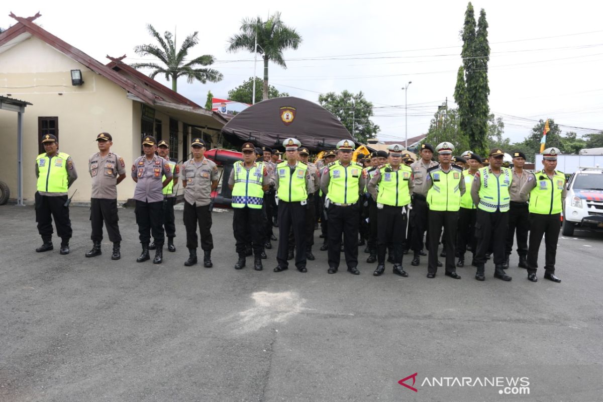 Polres Banjarbaru turunkan ratusan personel amankan haul Guru Sekumpul