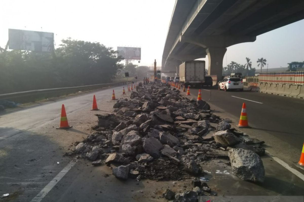 Jasa Marga lakukan pemeliharaan di Simpang Susun Cikunir