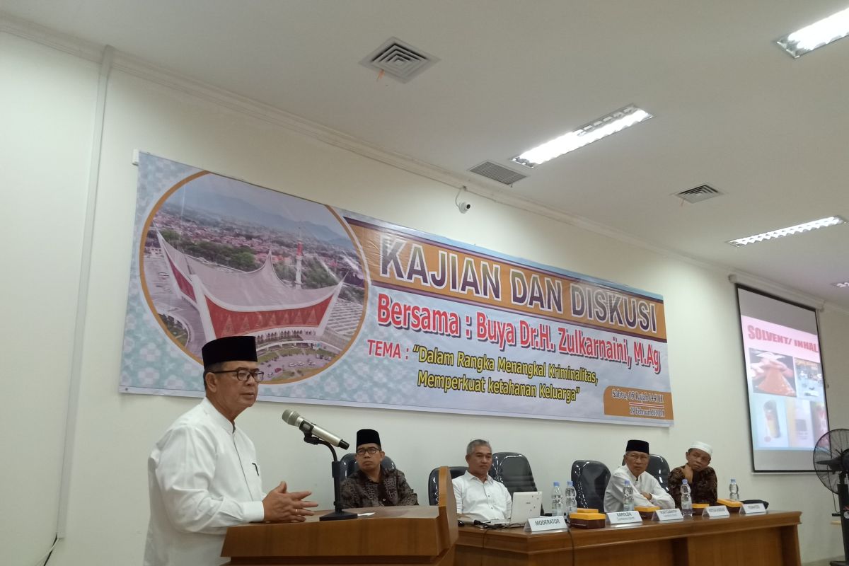 Wagub : Peranan keluarga penting tangkal kriminalitas di Sumbar