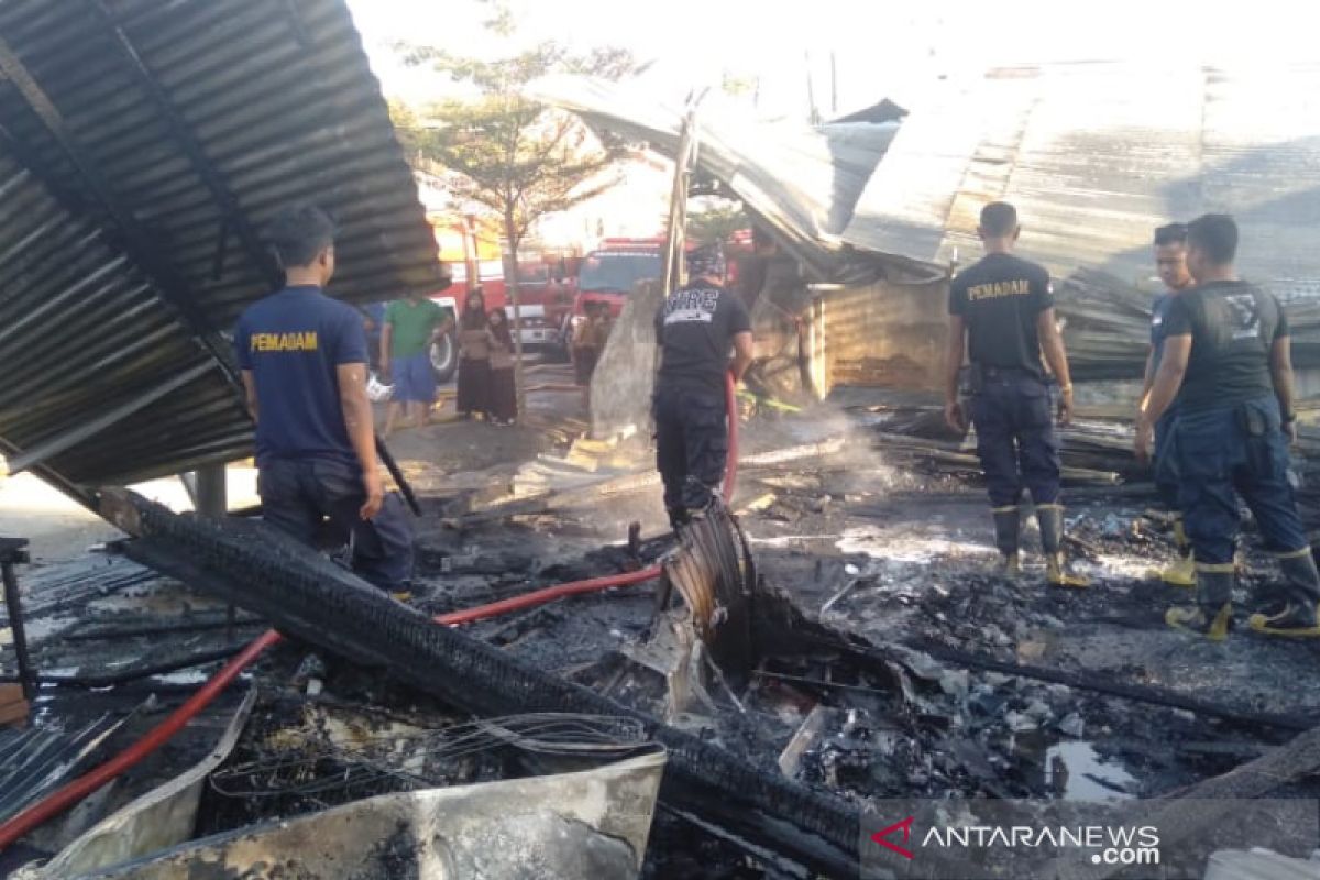 Polres Palu selidiki penyebab kebakaran rumah di Palu Barat