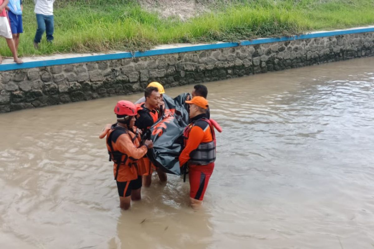Korban hanyut di Sungai Glagahan ditemukan meninggal