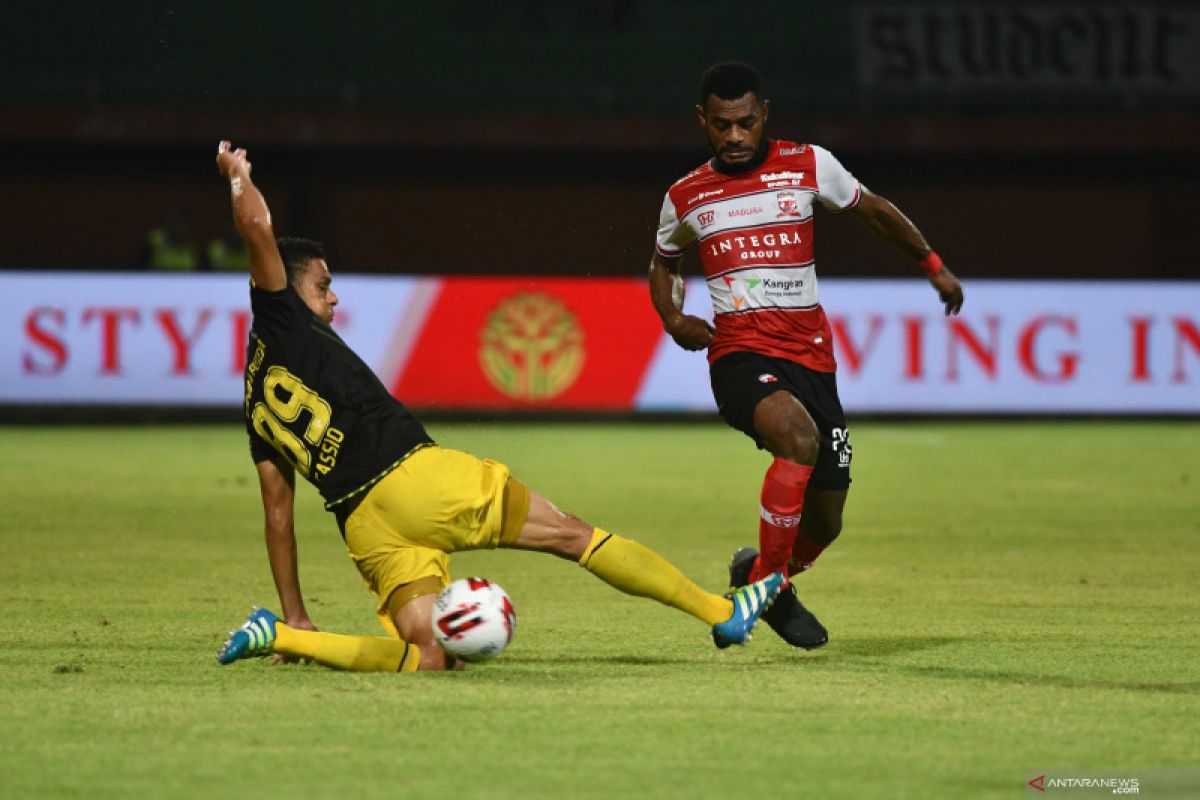 Klasemen Liga 1: Madura United memimpin