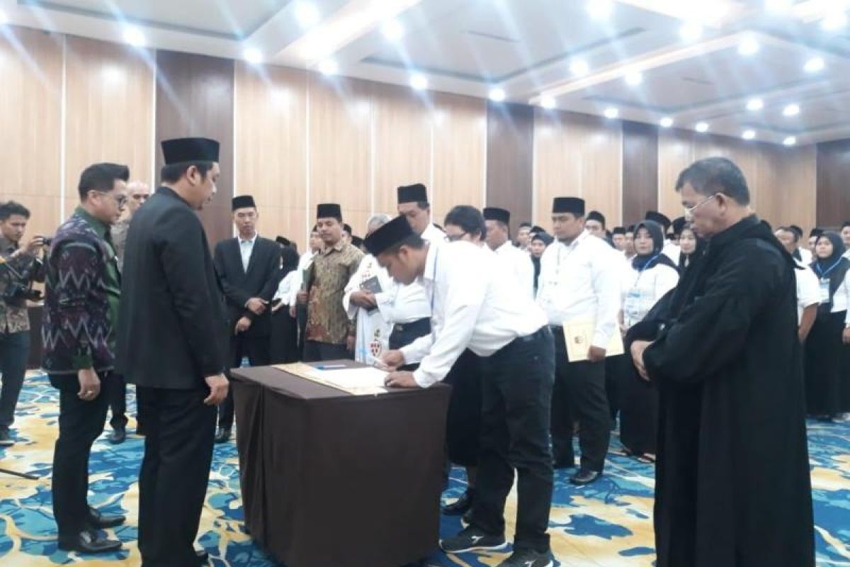 KPU Medan lantik 105 anggota  PPK