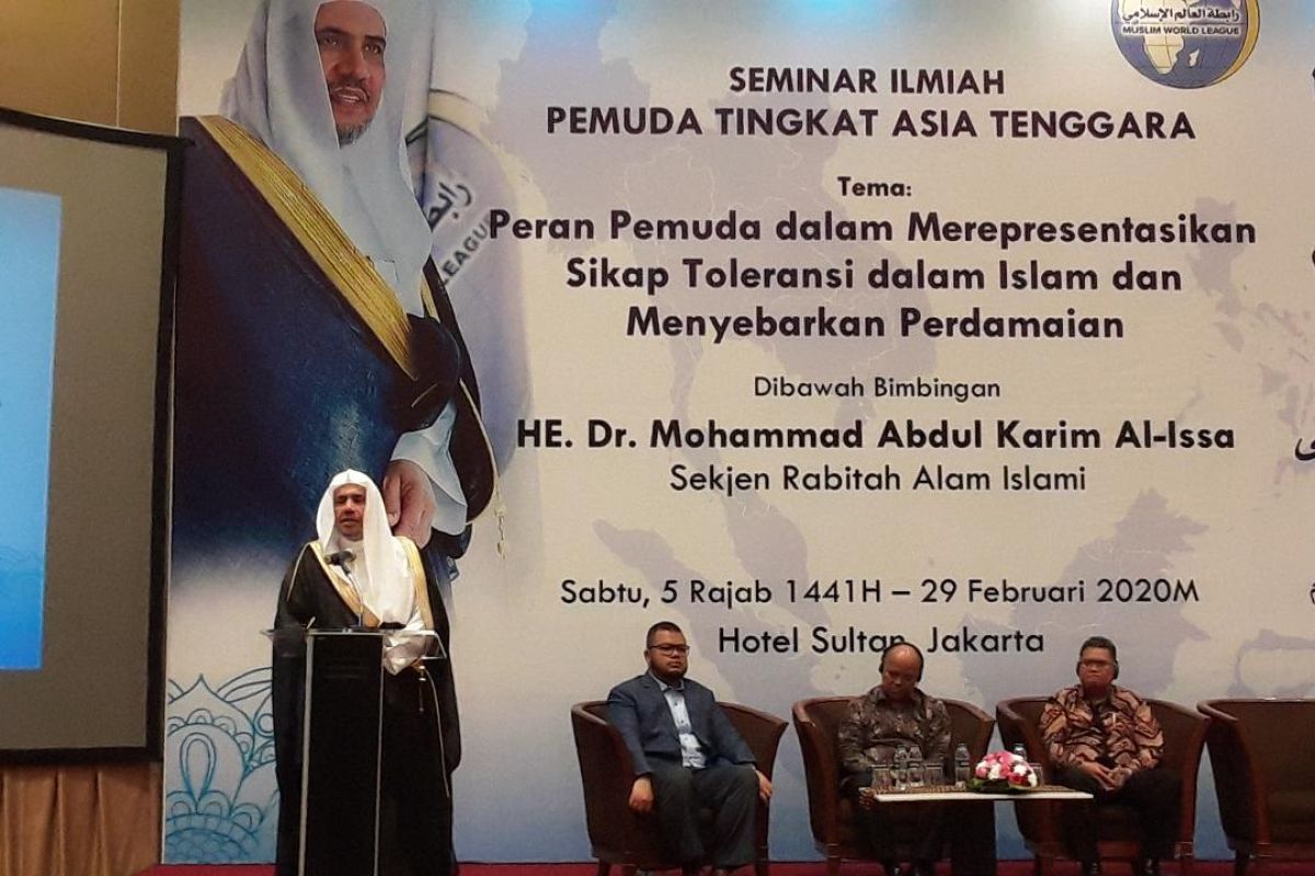 Sekjen Rabithah Alam Islami: kedepankan nilai bersama membangun toleransi