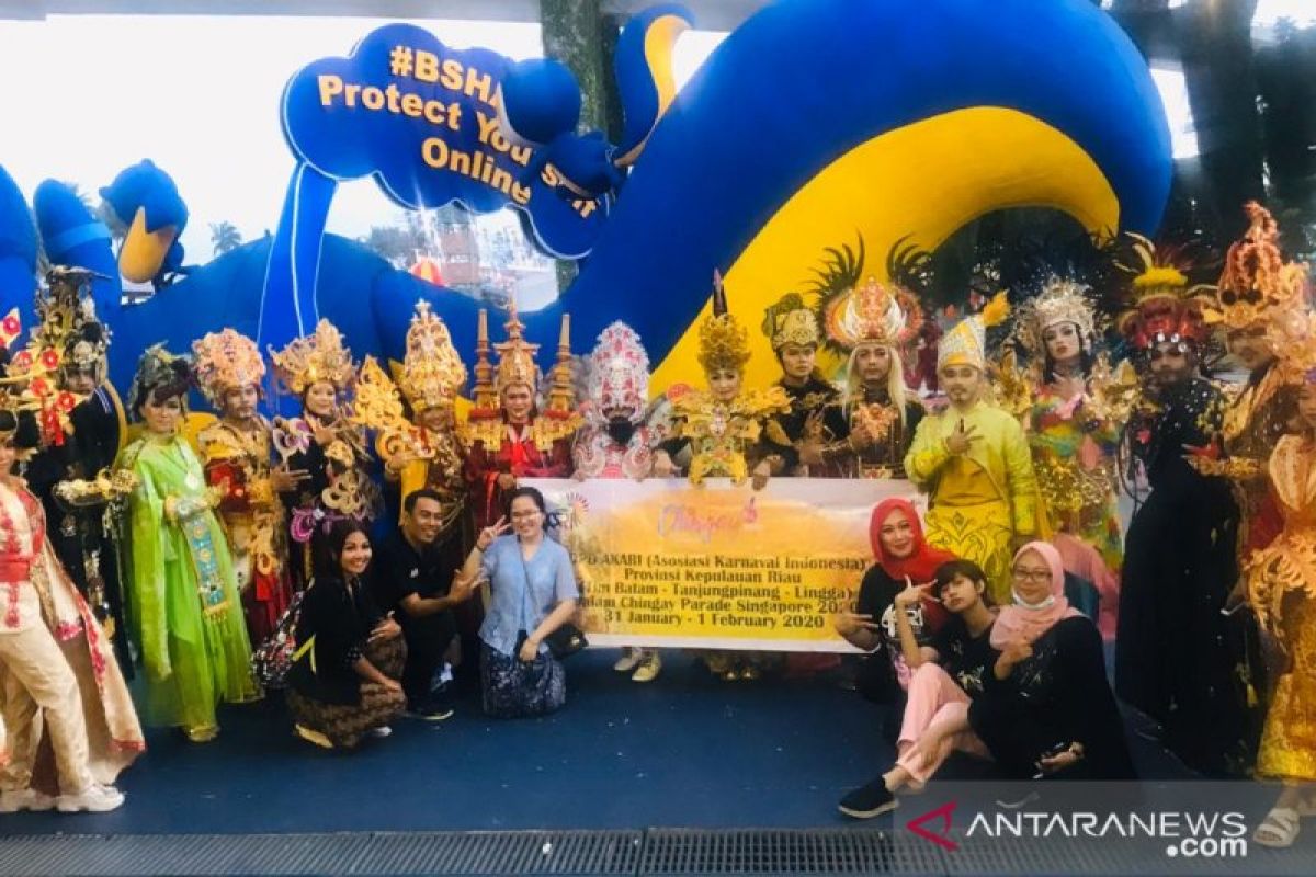 Video: Penampilan delegasi Indonesia di Parade Chingay 2020 Singapura