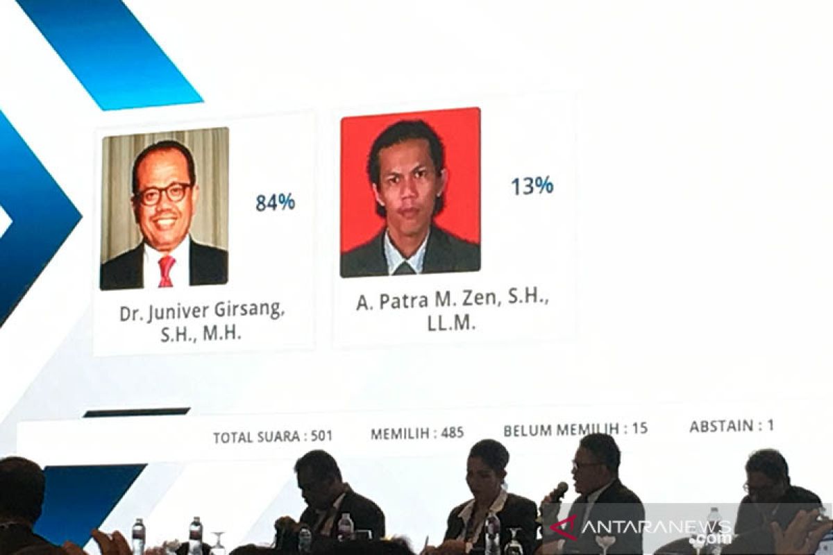 Terapkan "e-voting", Juniver terpilih Ketum Peradi 2020-2025