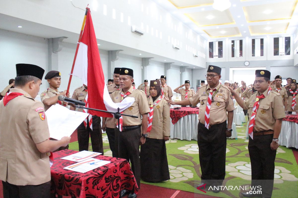 Pramuka dilibatkan awasi Pilkada di Dharmasraya