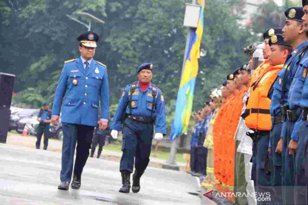 Seabad Pemadam Kebakaran DKI, Anies tekankan optimalisasi inovasi