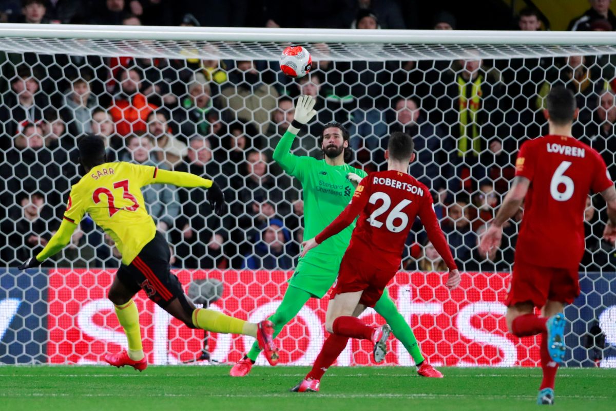 Nilai raport pemain saat Watford tumbangkan Liverpool