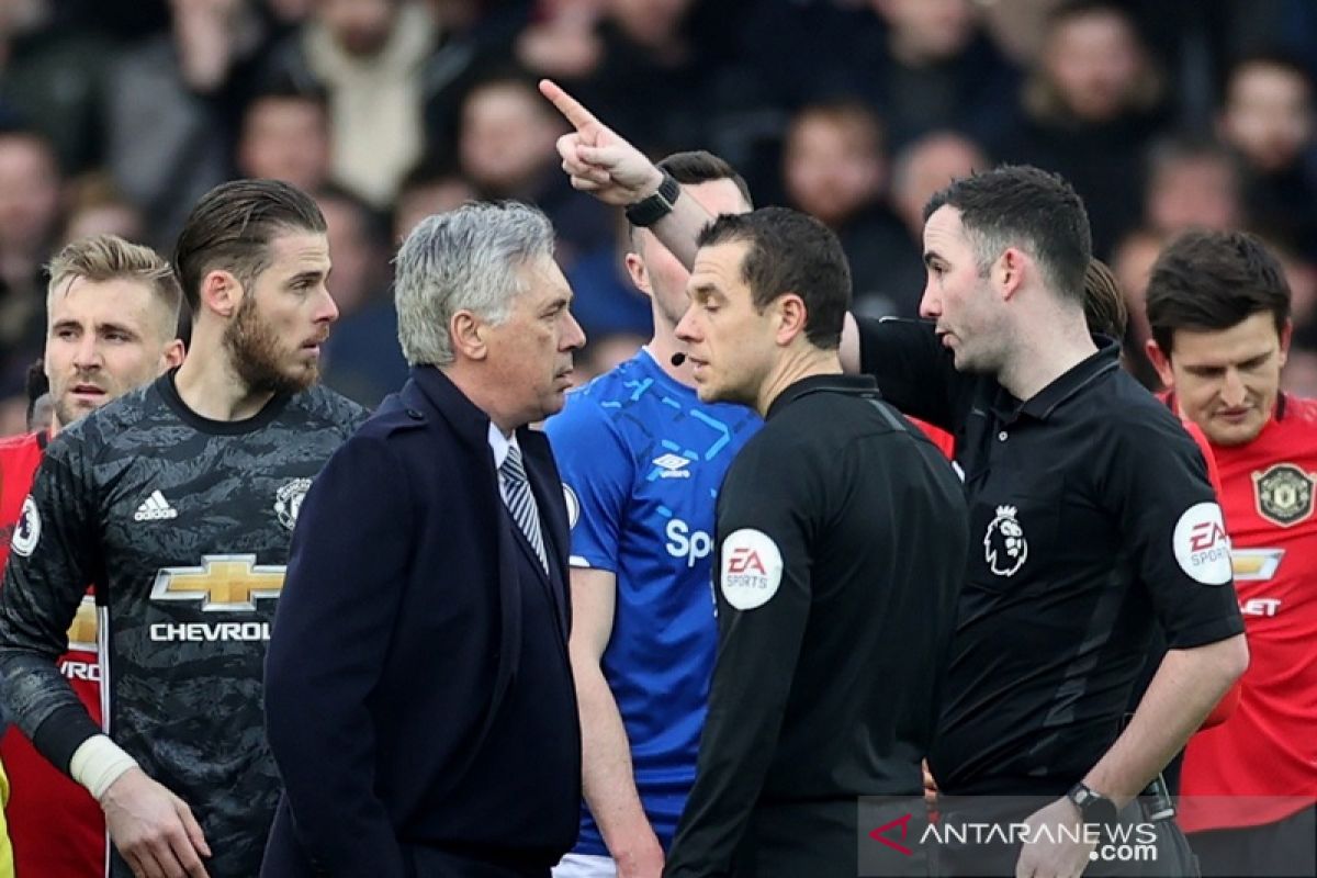 VAR selamatkan MU dari kekalahan kontra Everton