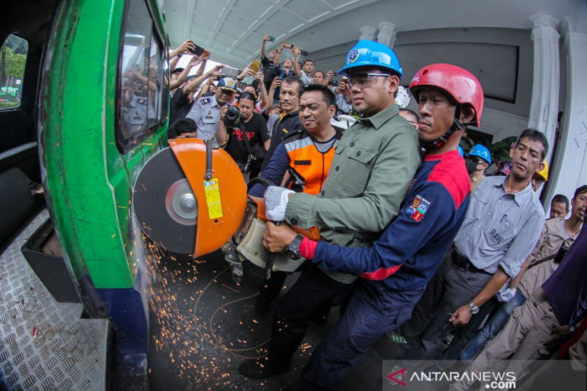 Pemkot Bogor realisasikan program konversi angkot tua