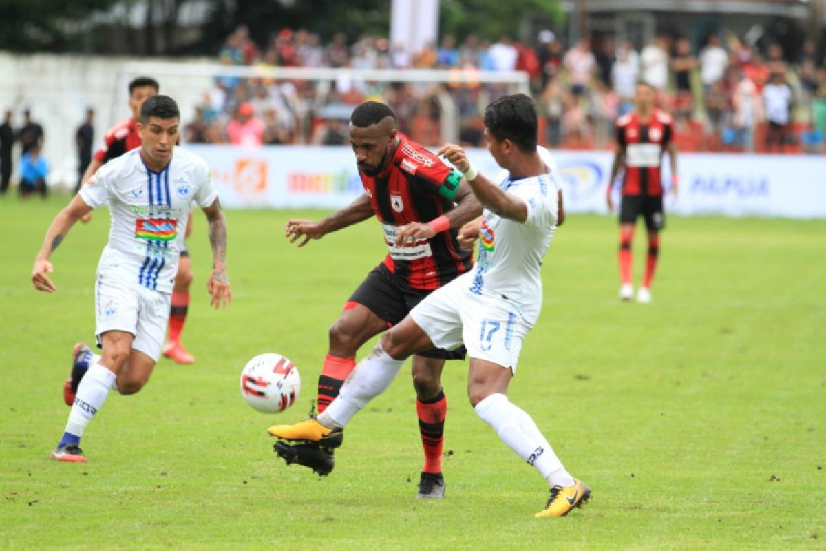 Liga 1: Persipura kalahkan PSIS 2-0