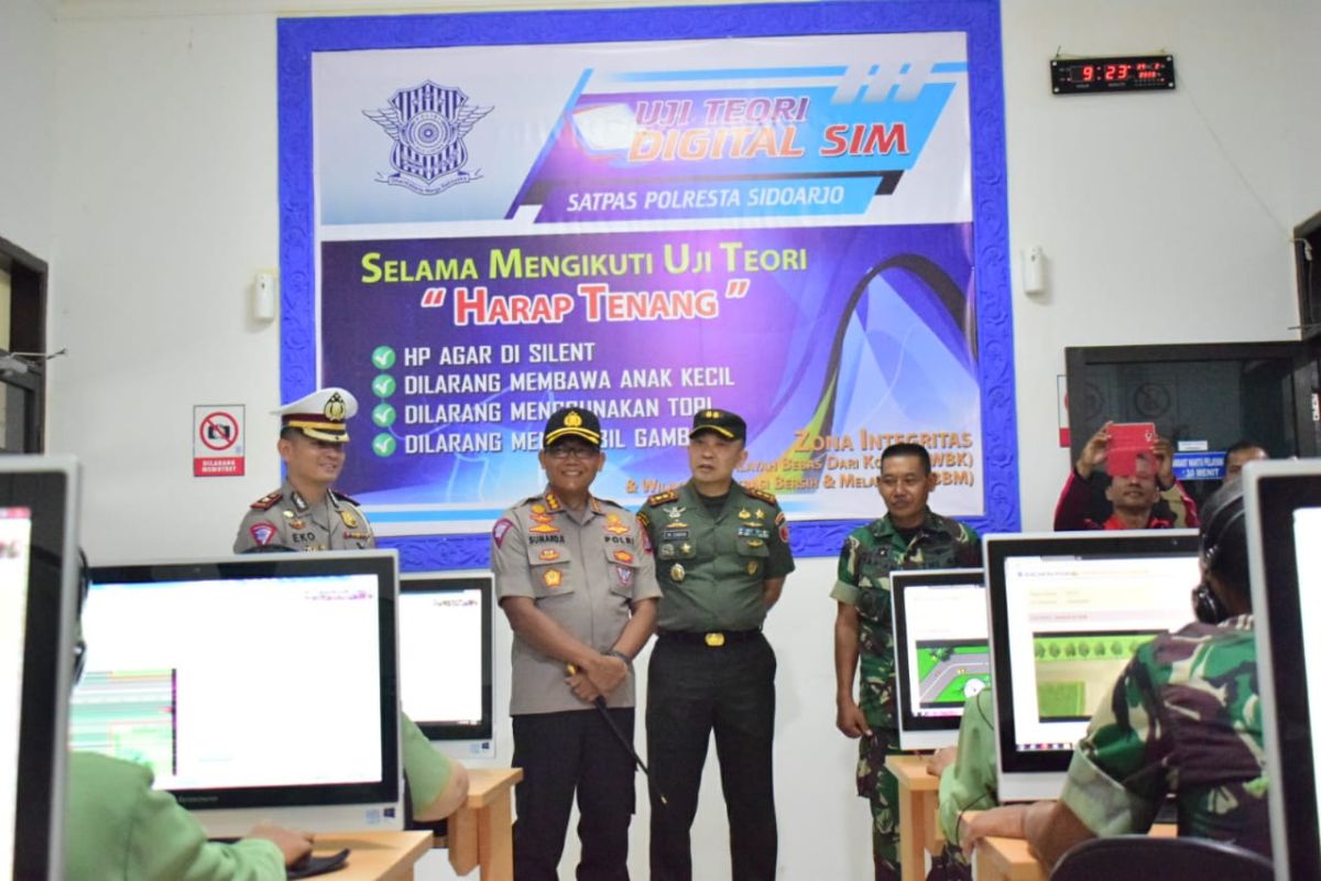 Polresta Sidoarjo buka layanan SIM pada hari Minggu