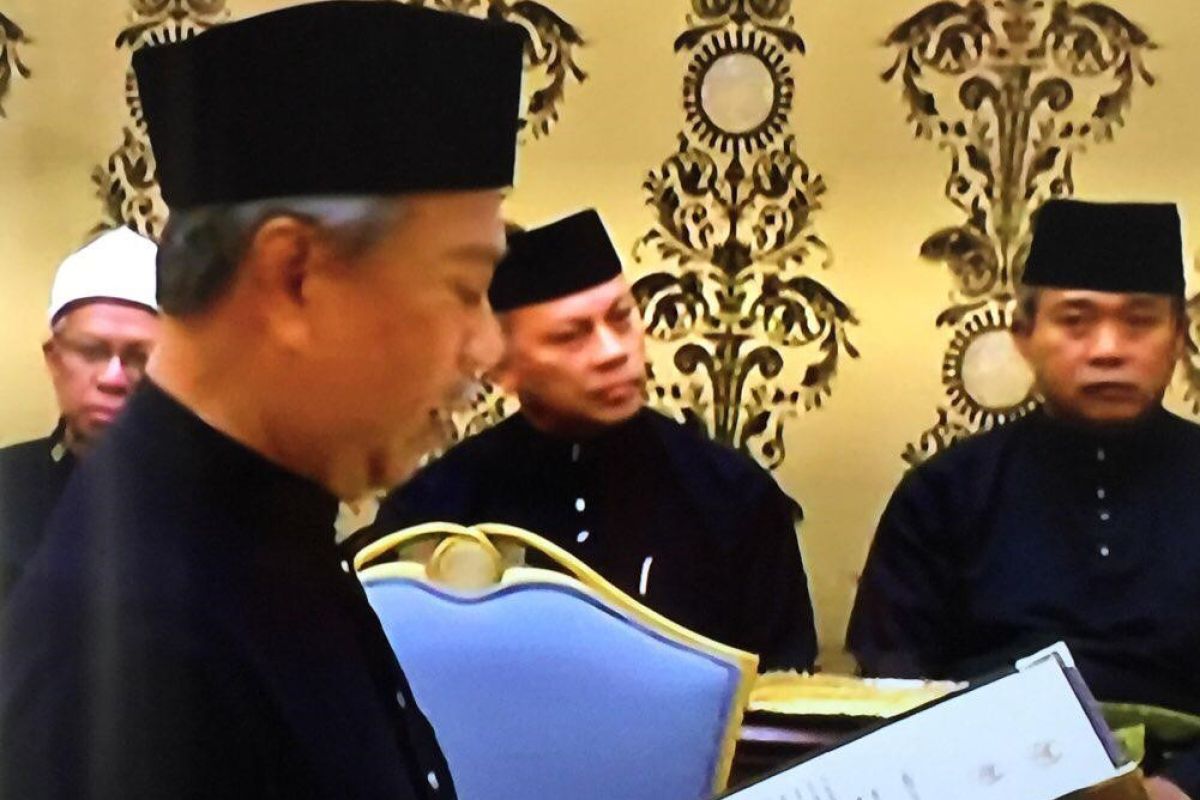 Muhyiddin Yassin diangkat sebagai Perdana Menteri Malaysia