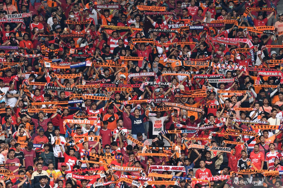 Jakmania : Penonton di stadion Liga 1 Indonesia sebaiknya mulai musim 2022-2023