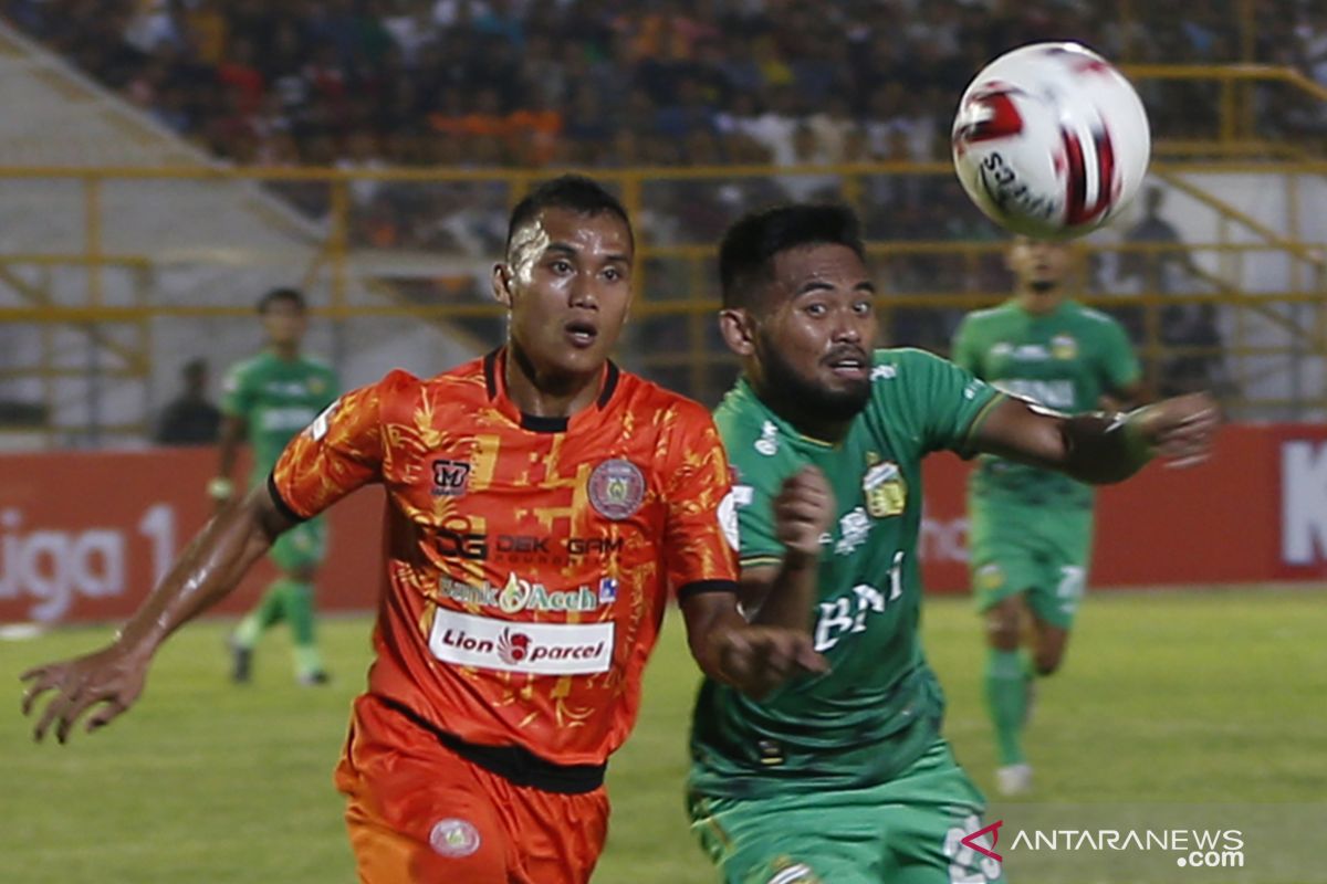 Klub promosi Persiraja Banda Aceh menjadi klub pertama yang dijatuhi denda pada Liga 1 2020