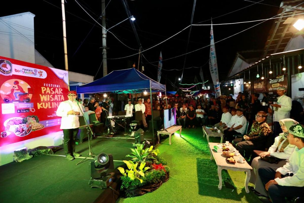 Festival Pasar Wisata Kuliner Banyuwangi untuk mendongkrak perekonomian masyarakat