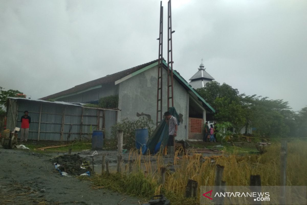 Semburan pasir dari sumur bor di Grobogan berhenti