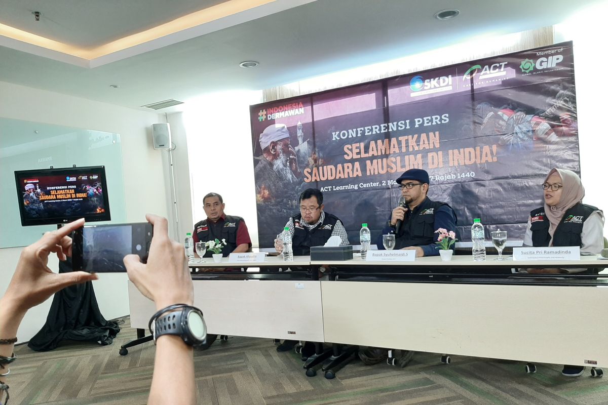 ACT kirim bantuan senilai Rp500 juta untuk Muslim India