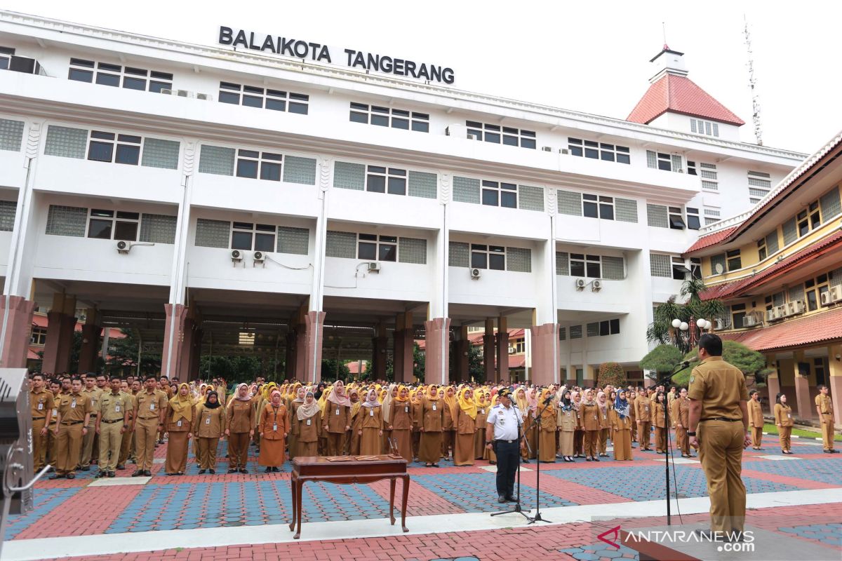 Wali kota Tangerang minta 257 PNS baru tidak bertugas berdasarkan ego