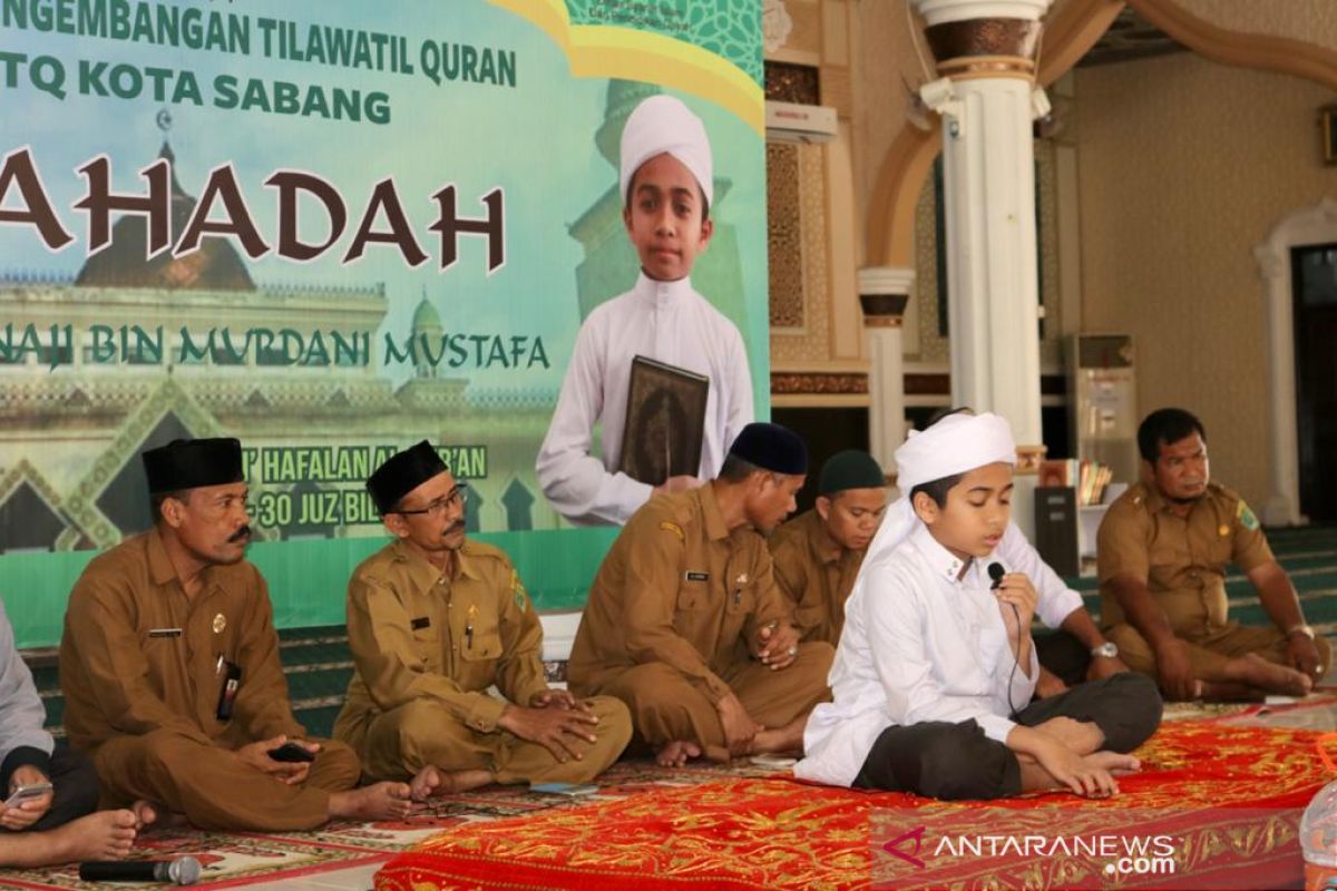 Wakil Wali Kota Sabang: Aceh harus jadi lumbung generasi qurani.