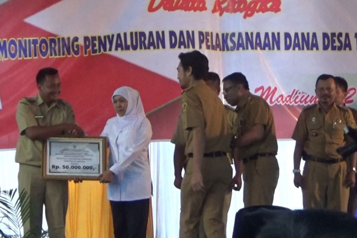 Khofifah perintahkan bupati di Jawa Timur segera salurkan dana desa