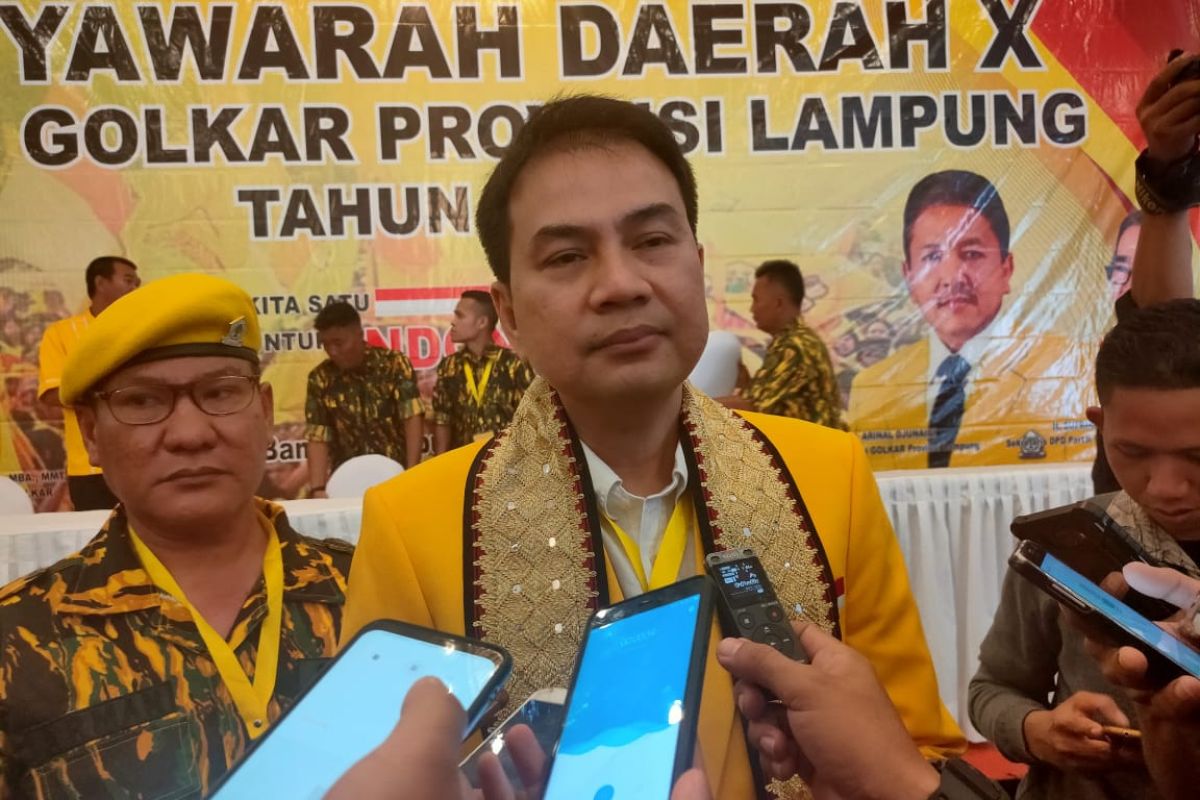 Aziz Syamsudin ingin peserta musda berikan masukan kepada DPP Golkar