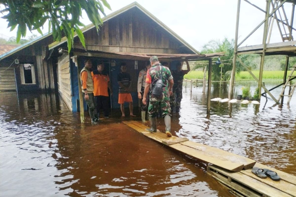 Banjir rendam 17 rumah di Desa Sungai Ubar